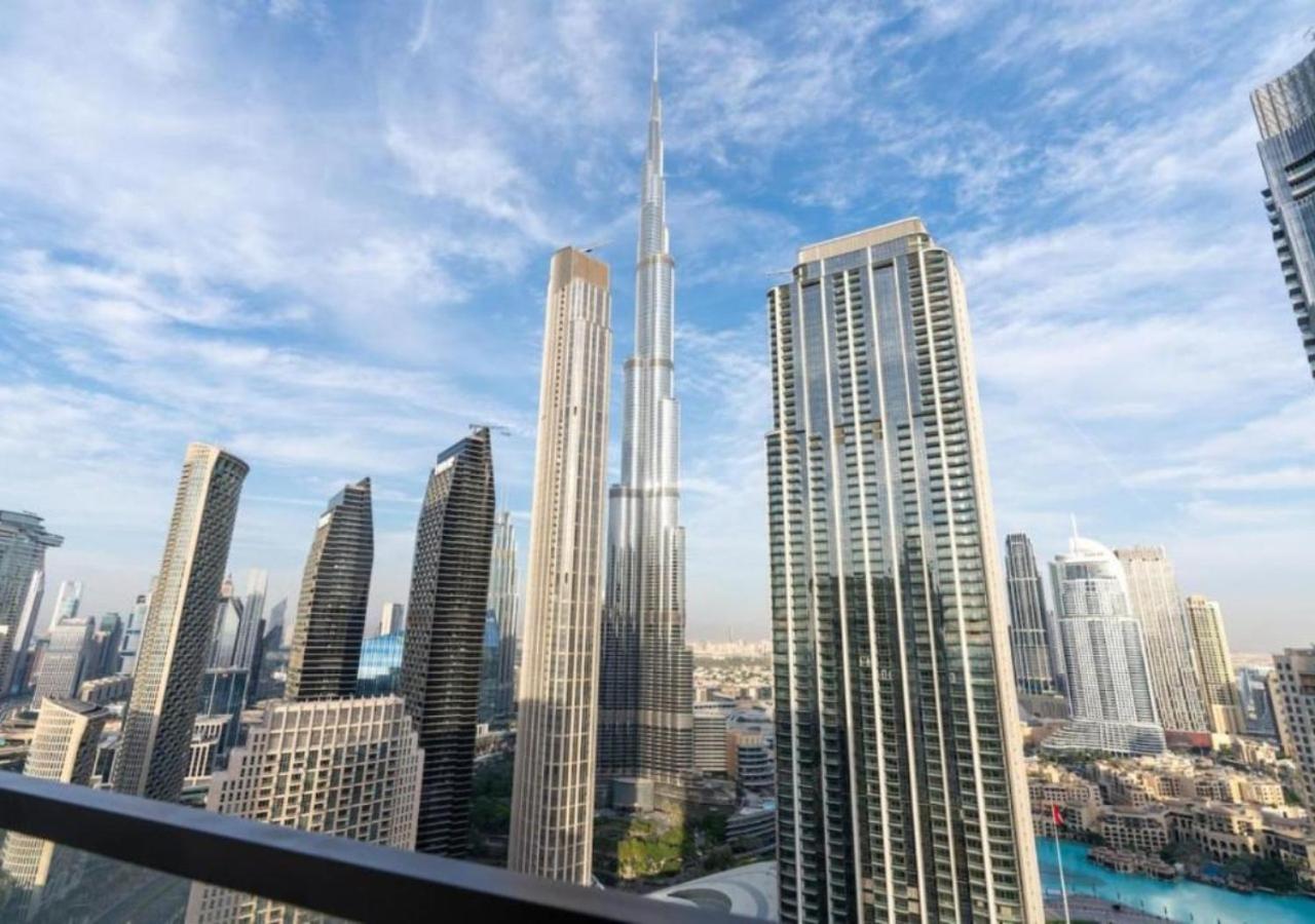 High-Floor 2 Bedroom Premium Apt And Burj Khalifa Views By Vibel Dubai Buitenkant foto
